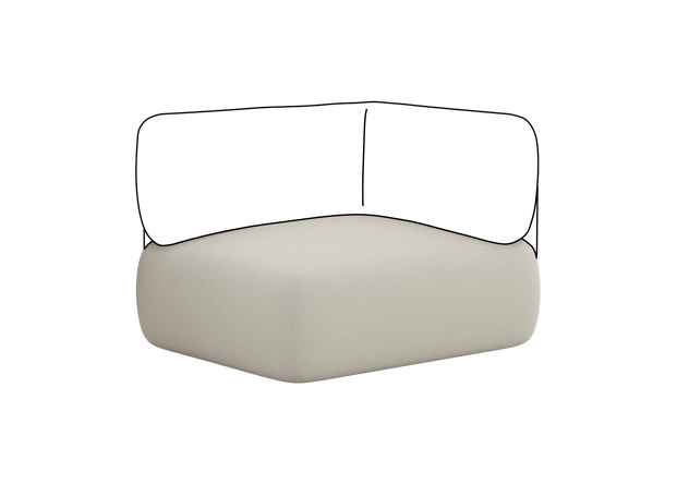 Torio Divano - Copertura Modulo 100x85