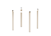 14 - Metallbeine rund