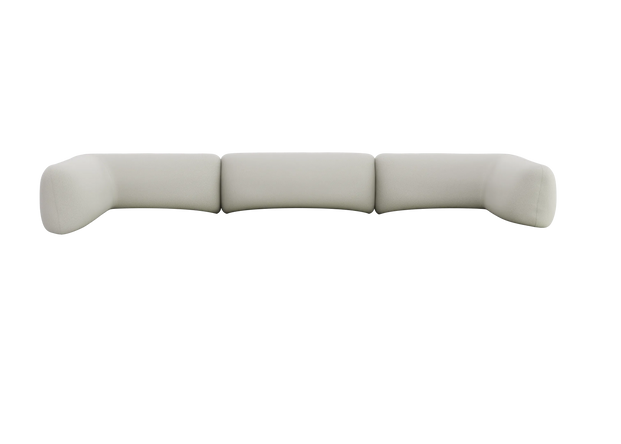 S 54 - Kissen - 3-Sitzer Chaise Sofa 300x150