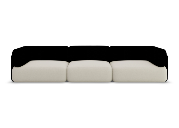 S 52 - Modul - 3-Sitzer Sofa 340x100