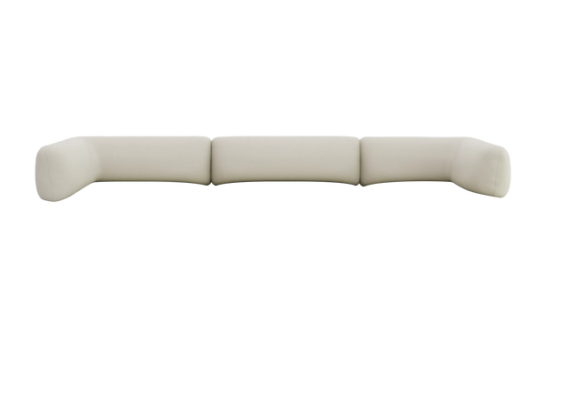 S 55 - Kissen - 3-Sitzer Chaise Sofa 340x150