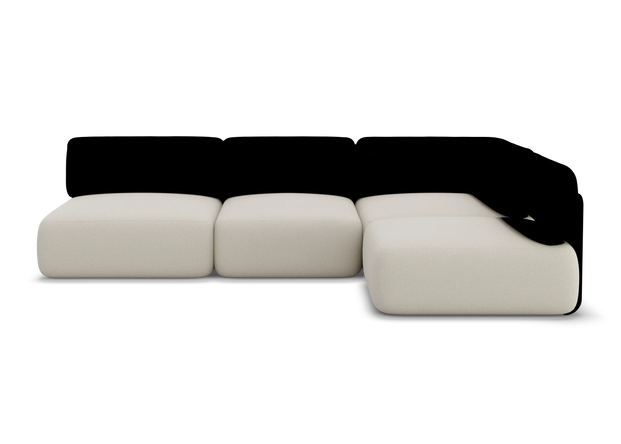 S 66 - Modul - 4-Sitzer Ecksofa 285x185 offen