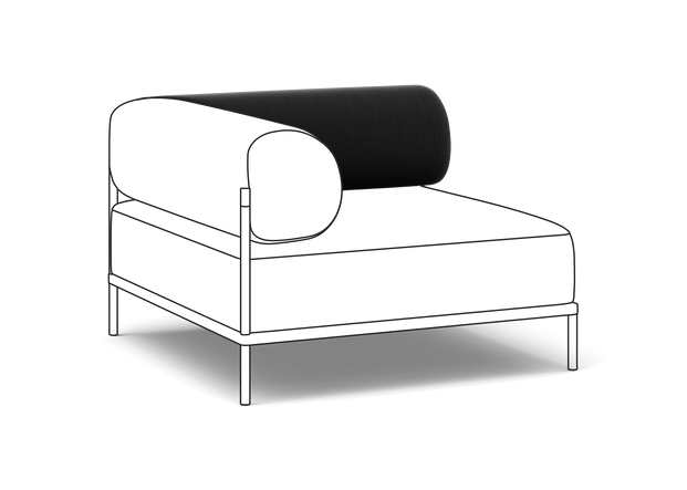 Noah Sofa Corner Backrest Bottom