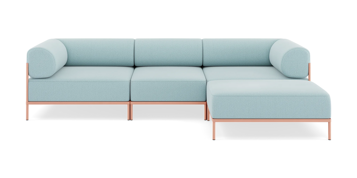 Sofa with long chaise online